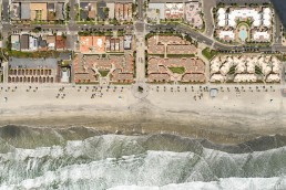 Empty beaches of South California