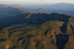 Wind and solar farms in Kelso VAlley