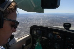 Approaching Las Vegas