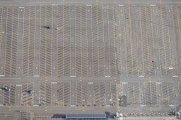 Empty parking lot near Sandusky, OH (May 28, 2020)