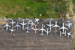 Airliner Storage & Disassembly at Stuttgart Airport in Arkansas