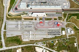 Austin's Circuit of the Americas Parking Lot A set-up as vaccination supersite