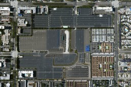 Empty Parking Lot in Anaheim, CA