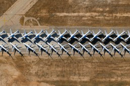 Southern California Logistics airport (KVCV) hosts the fleet of Delta airliners during the COVID-19 pandemic (May 2020)