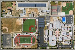 Elsinore High School in Wildomar, California remains closed since the beginning of the pandemic (May 2020)