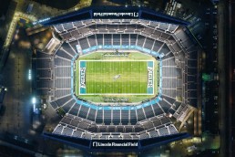 Philadelphia Eagles host Washington Football Team at an empty stadium (November 2020)