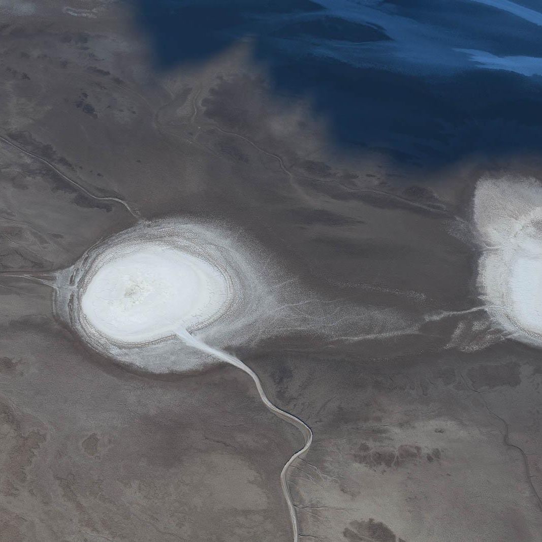 Death Valley salt formations