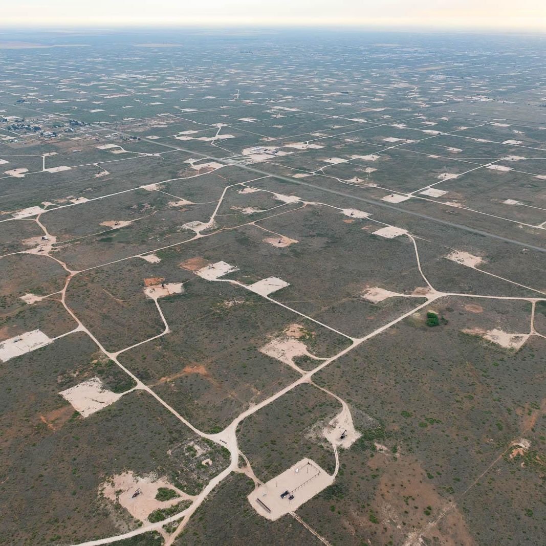 Oil fields near Denver City, TX
