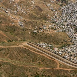 Border wall ends at Tijuana's outskirts